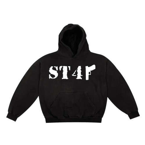 St4r "St4rtel" (St4r Cartel) Black Hoodie