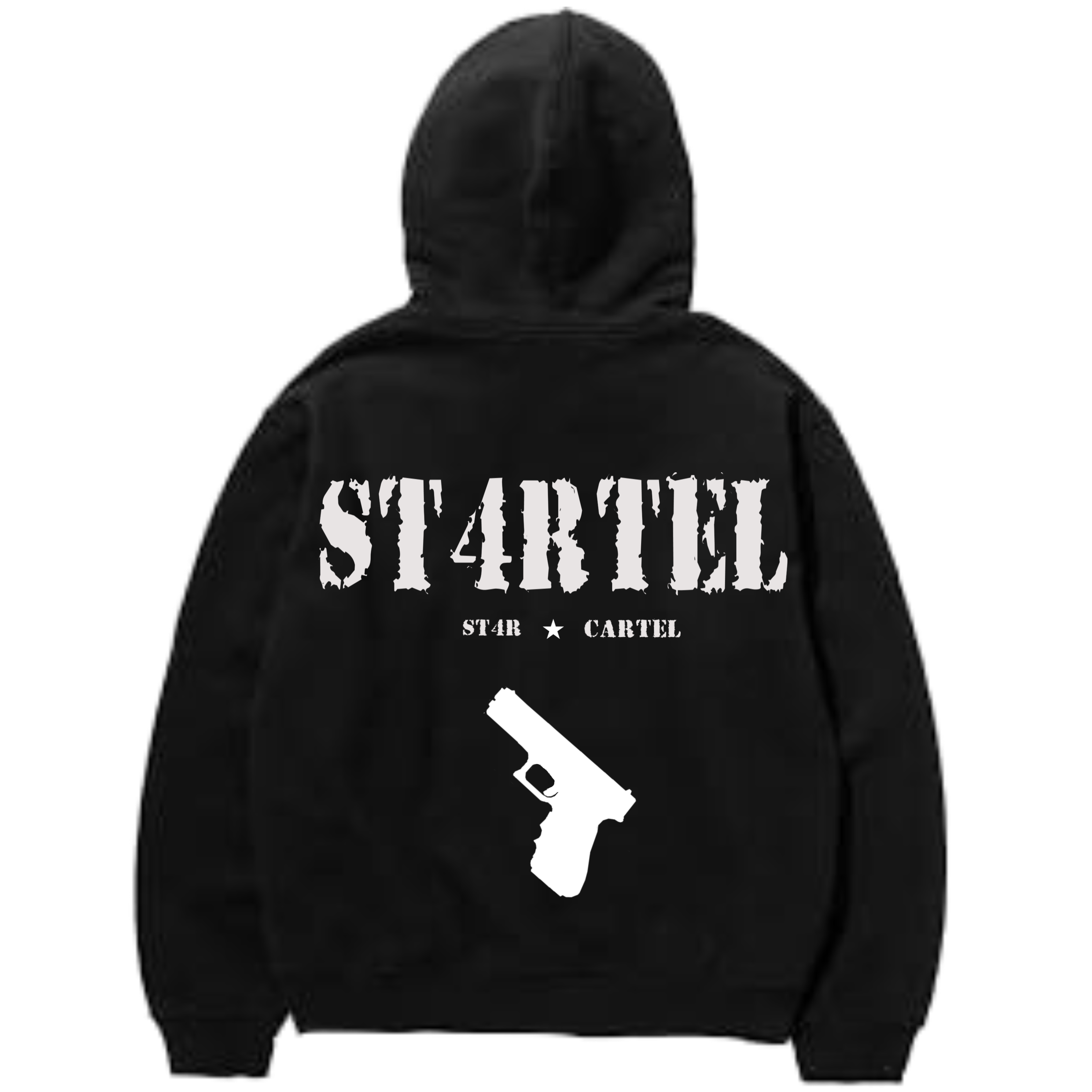 St4r "St4rtel" (St4r Cartel) Black Hoodie